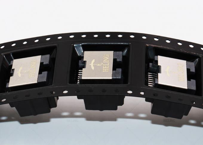 Inverted Rj45 Entry Inverted 90 องศา RJ45 Connector Brass Shielded สำหรับระบบรักษา ...